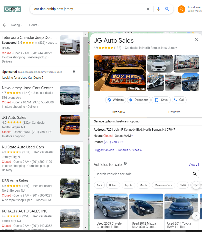 Optimizing Car Dealer Websites with Google Search Console